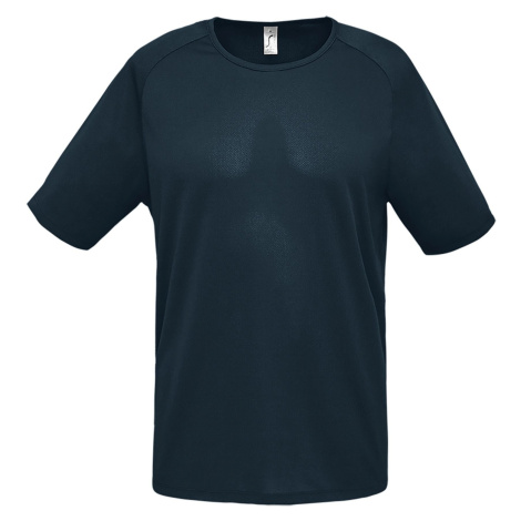 SOĽS Sporty Pánske tričko s krátkym rukávom SL11939 Petroleum blue