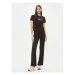 Calvin Klein Jeans Úpletové nohavice J20J222685 Čierna Straight Fit