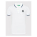 United Colors Of Benetton Polokošeľa 3WG9J3181 Biela Regular Fit