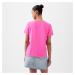 Tričko GAP Crewneck Tee Standout Pink