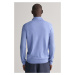 SVETER GANT EXTRAFINE MERINO WOOL HALF ZIP GENTLE BLUE