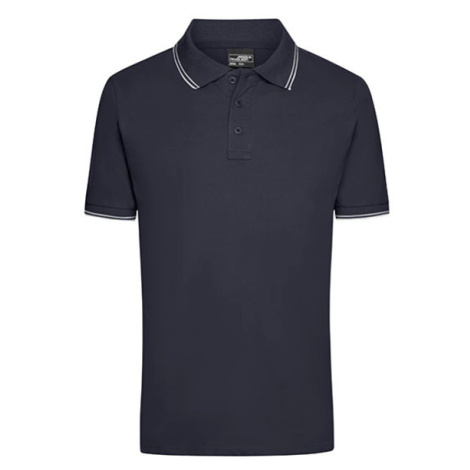 James&amp;Nicholson Pánska polokošeľa JN986 Navy