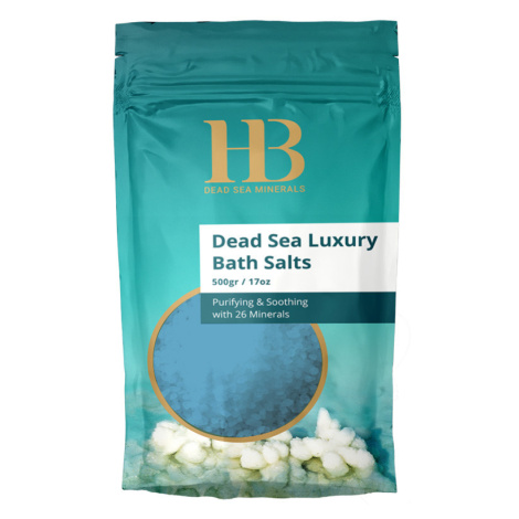 HB Luxusná soľ do kúpeľa, modrá - levanduľa