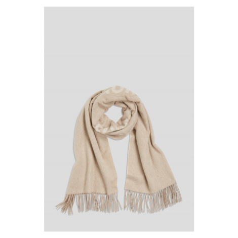 Šál Karl Lagerfeld Rsg Wool Scarf Moonlight