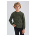 DEFACTO Boy's Crew Neck Sweater