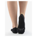 Gina Unisex nízke ponožky - 2 páry 82006P čierna