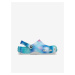 Modré vzorované papuče Crocs Classic Solarized Clog