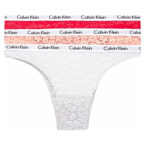 Calvin Klein PACK - dámske nohavičky Brazilian QD3925E-W5F XL