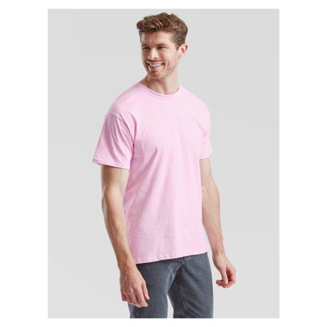 Men's Pink T-shirt Valueweight Fruit of the Loom