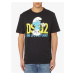 DSQUARED2 X The Smurfs One Planet Black tričko