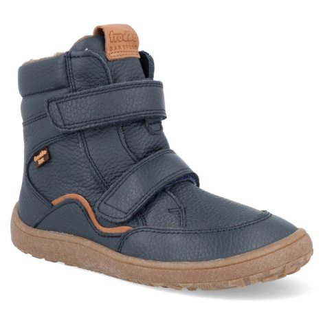 Zima 2023 Barefoot zimná obuv s membránou Froddo - BF Tex Winter Dark Blue modrá