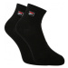 Ponožky FILA 3 PACK-F9303 SOCKS QUARTER PLAIN-200 BLACK