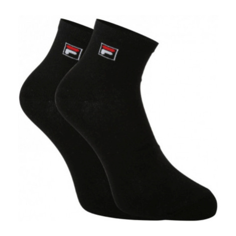 Ponožky FILA F9303 SOCKS QUARTER PLAIN 3 PACK-200 BLACK