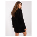 Black knitted dress RUE PARIS