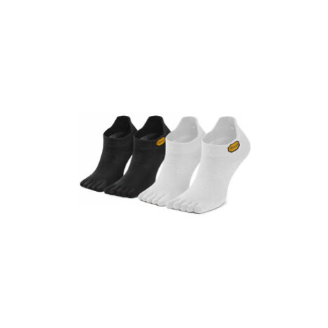 Vibram Fivefingers Súprava 2 párov kotníkových ponožiek unisex No Show S15N12P Čierna