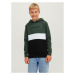 Jack&Jones Junior Mikina 12237402 Zelená Regular Fit