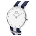 DÁMSKE HODINKY DANIEL WELLINGTON Glasgow Silver DW00100082 + KRABIČKA