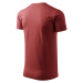 Malfini Basic Unisex tričko 129 bordová