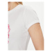 Juicy Couture Tričko Heritage Crest Tee JCWCT24337 Biela Slim Fit