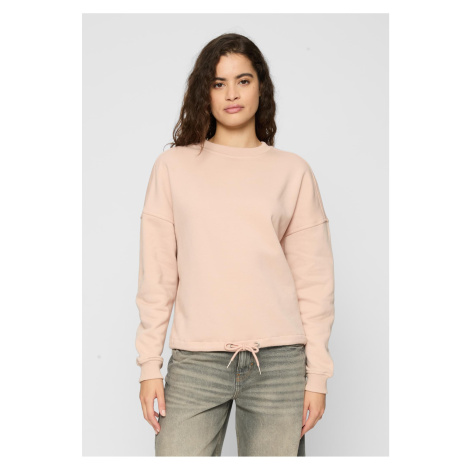 Ladies Oversized Crew Light Rose Urban Classics