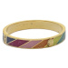 Kurt Geiger Náramok Enamel Rainbow Bracelet 9401769429 Zlatá