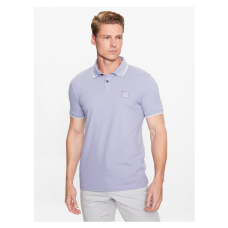 Boss Polokošeľa 50472665 Fialová Slim Fit Hugo Boss