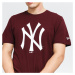 New Era MLB Seasonal Team Logo Tee NY tmavě vínové