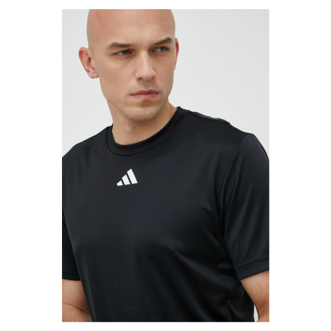 Tréningové tričko adidas Performance HIIT Base čierna farba, jednofarebné