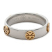 Tory Burch Prsteň Miller Stud Ring 76882 Strieborná