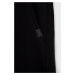 Detské bavlnené šortky United Colors of Benetton čierna farba, nastaviteľný pás