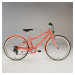Trekingový bicykel Riverside 500 24 palcový pre deti od 9 do 12 rokov korálový