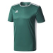 adidas ENTRADA 18 JSY Pánsky futbalový dres, tmavo zelená, veľkosť