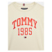 Tommy Hilfiger Tričko Varsity KB0KB08206 D Béžová Regular Fit