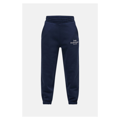 Tepláky Peak Performance Jr Original Pants Blue Shadow