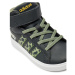 Chlapčenská rekreačná obuv ADIDAS Grand Court Mid Lion King K carbon green