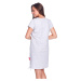 Noční košile Dn-nightwear TCB.9081 Farba: Sivá