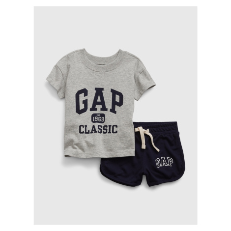 Baby set s logom GAP 1969 Šedá