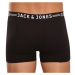 3PACK pánske boxerky Jack and Jones čierne (12081832 - black/black)