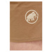Turistické šortky Mammut Hiking béžová farba, jednofarebné, stredne vysoký pás