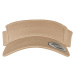 Khaki cap with curved visor