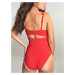 Swimwear Rossa Serena Square Neck Swimsuit rossa red SW1750