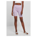 Women's High Waist Tech Mesh Cycle Lilac Shorts