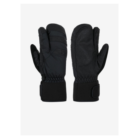 Čierne unisex lyžiarske rukavice Kilpi TRINO