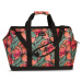 Punta weekend cestovná taška - 27L - kvetinová zeleno - červená