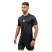 Nebbia Short-Sleeve Sports T-Shirt Resistance Black Fitness tričko