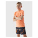 Chlapčenské plavky 4F JUNIOR BOARD SHORTS-4FJWSS24UBDSM067-96S-MULTICOLOUR 6