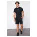 Trendyol Black Regular Cut Reflective Printed Quick Drying T-Shirt