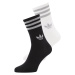 ADIDAS ORIGINALS Športové ponožky  sivá / čierna / biela