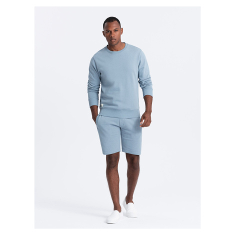 Ombre Men's sweatshirt set sweatshirt + shorts