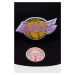 Šiltovka Mitchell&Ness Los Angeles Lakers čierna farba, s nášivkou